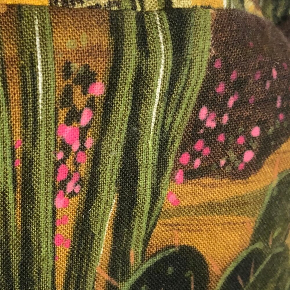 Art Print Bucket Hat — Painterly Landscape Design in Earth Tones - Picture 5 of 11